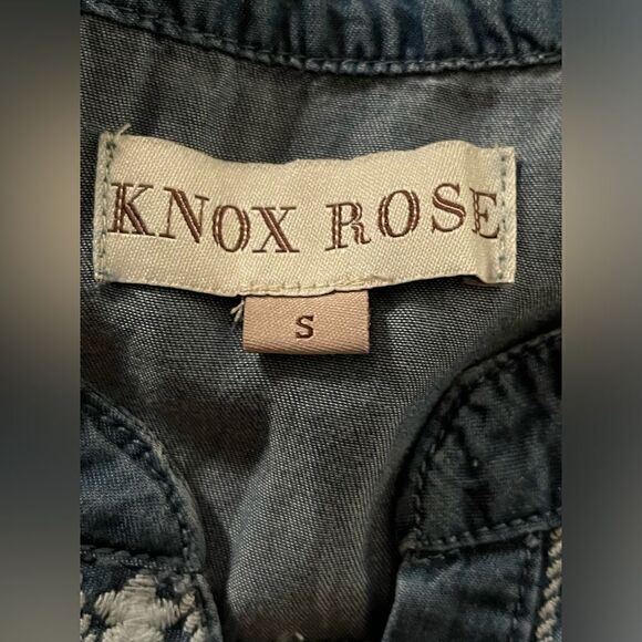 Knox Rose chambray tunic size s - Picture 5 of 5